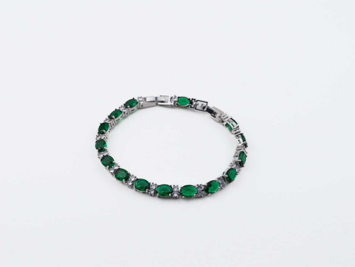 Vaillante  emerald green  bracelet