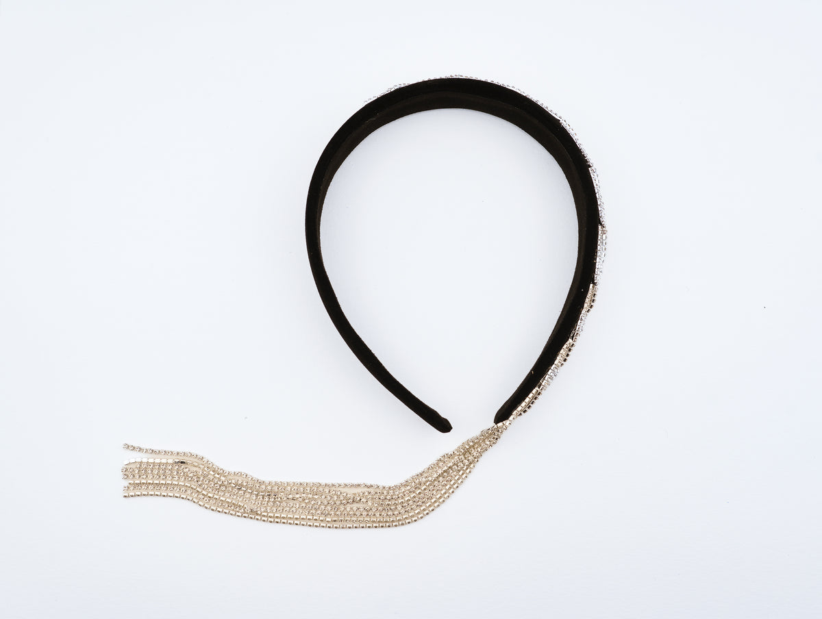 crystal lines Vaillante hair band